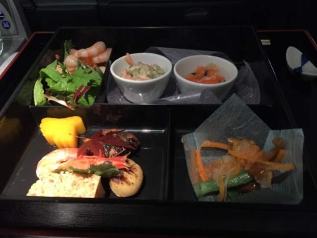 Japanese style meal on AA