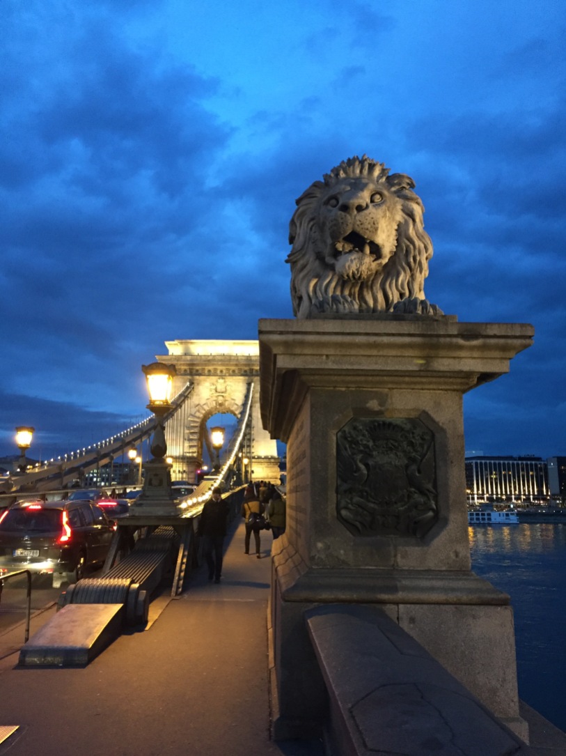 The Lion guards the Chain Bridge