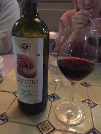 Red wine - a must have for any Italian dinner