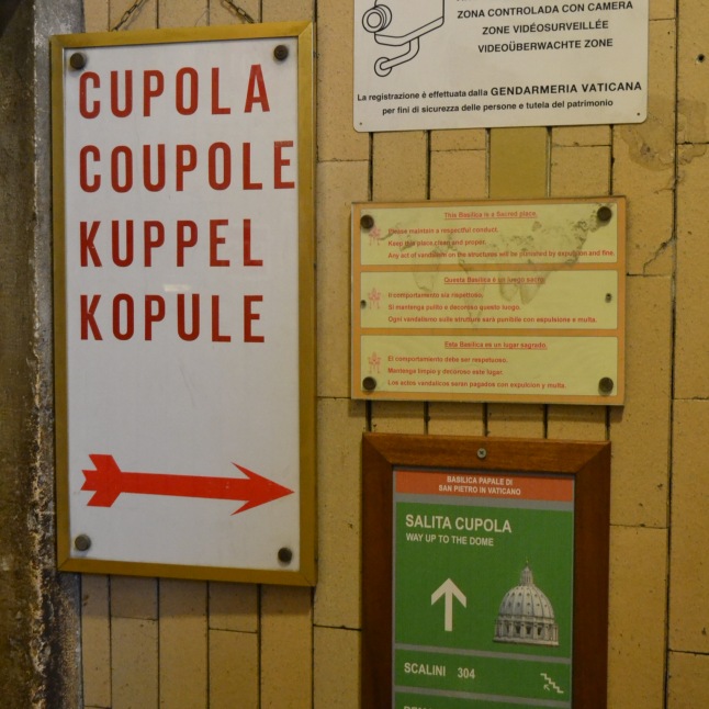 This way to the Cupola